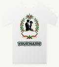 Wedding Couple Under Mistletoe Personalised Christmas T-Shirt and Hoodie