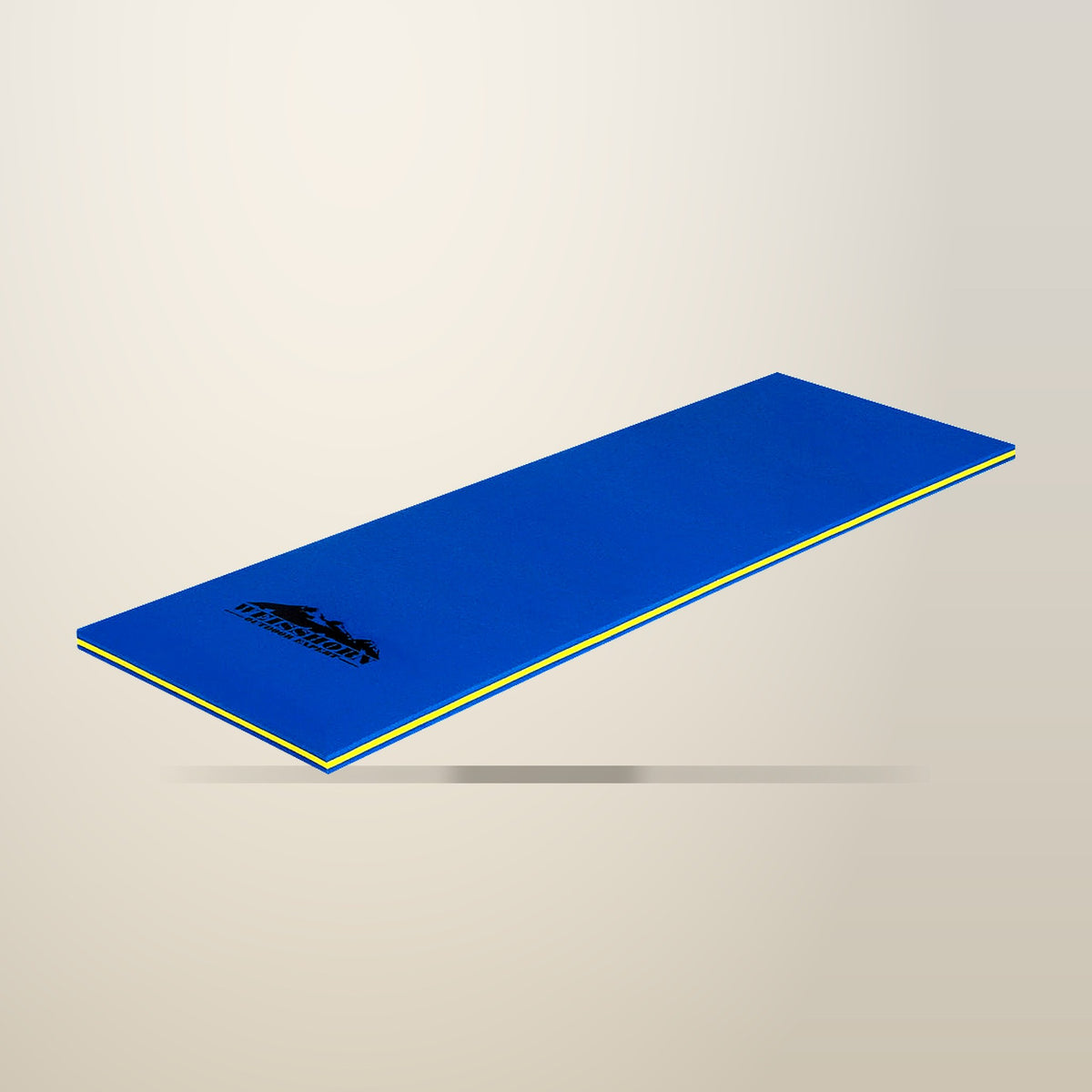 Weisshorn Floating Water Mat Platform, 55 x 180 cm, on a plain cream background