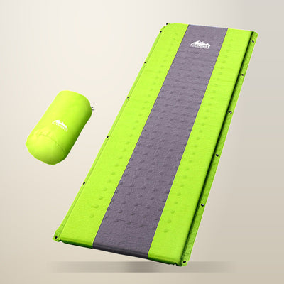 Weisshorn Self Inflating Single Sleeping Mat, Green