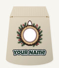 Wood Slice Ornament Personalised Santa Sack