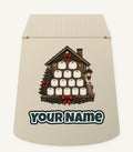 Wooden Advent Drawer House Personalised Santa Sack