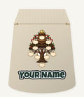 Wooden Family Tree Ornament Personalised Santa Sack