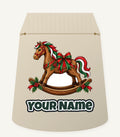 Wooden Rocking Horse Personalised Santa Sack