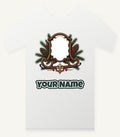 Wooden Sled Name Ornament Personalised Christmas T-Shirt and Hoodie