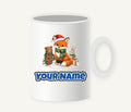 Woodland Friends Christmas Presents Personalised Christmas Mug