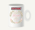 World's Best Mum Wreath Personalised Christmas Mug